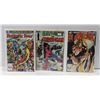 Image 1 : 3 VINTAGE COMICS FANTASTIC FOUR SPIDER-MAN KA-ZAR