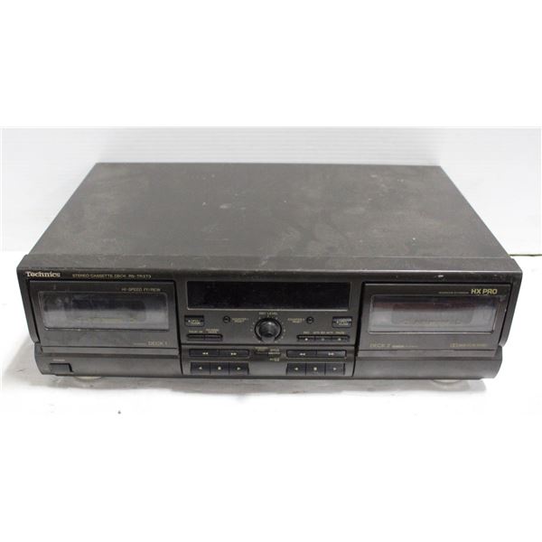 VINTAGE TECHNICS STEREO CASSETTE DECK, NO POWER