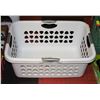 Image 1 : NEW STERILITE 71 LITRE ULTRA LAUNDRY BASKET WHITE