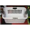 Image 1 : NEW STERILITE 71 LITRE ULTRA LAUNDRY BASKET WHITE
