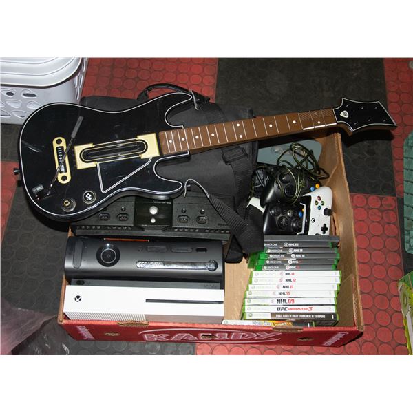 XBOX ONE, 360, ORIGINAL CONSOLE, GAMES+ACCESSORIES