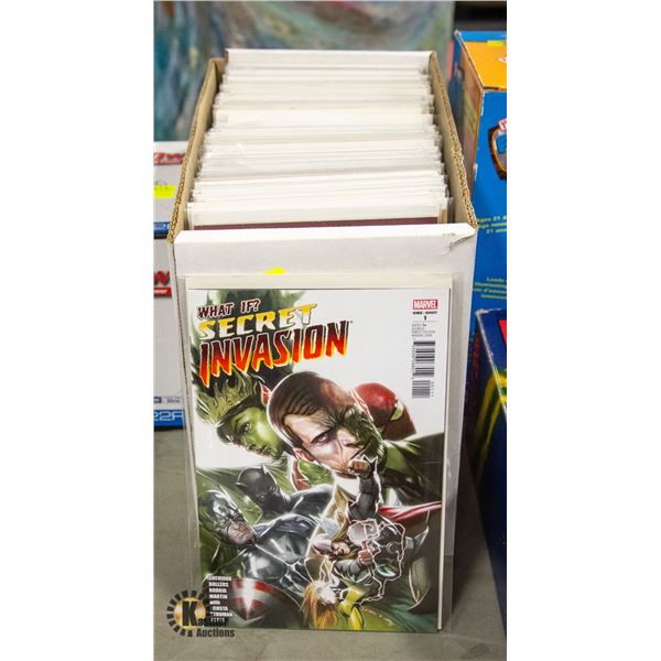 BOX OF ALL NUMBER ONE COMICS