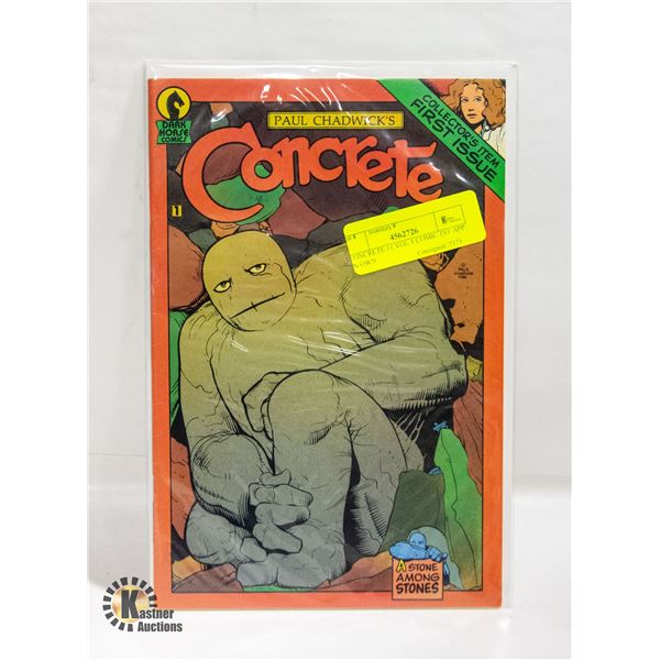 CONCRETE #1 VOL 1 COMIC 1ST APP IN OWN