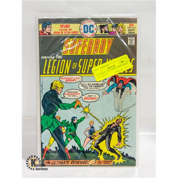 SUPERBOY #211 COMIC MIKE GRELL DC COMICS