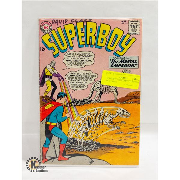 SUPERBOY #111 COMIC 12 CENT 1964 DC COMICS