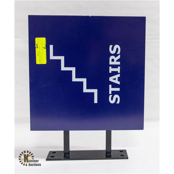 COMMERCIAL "STAIRS" SIGN - INDOOR/OUTDOOR,
