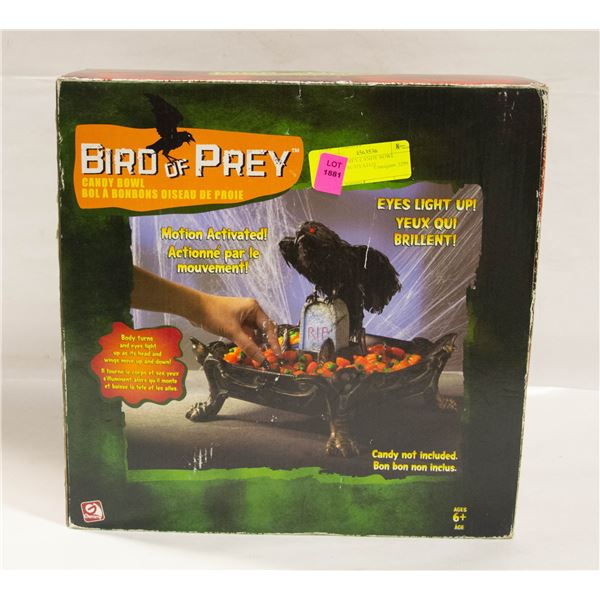 BIRD OF PREY CANDY BOWL MOTION ACTIVATED
