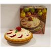 Image 1 : APPLE PIE PLATE & COVER
