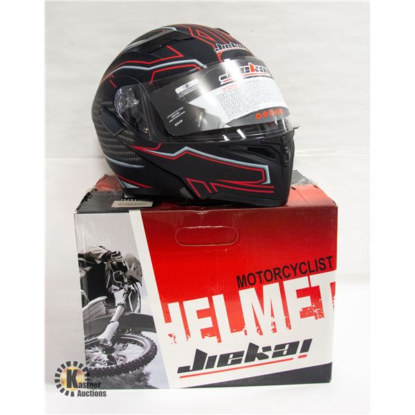 OPEN BOX JIEKAI FULL FACE MOTORCYCLE HELMET XXL