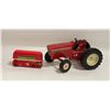 Image 1 : VINTAGE ERTL STK 415 RED 1/16 SCALE TRACTOR +