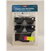 Image 1 : NEW SUNGLASS READERS 2 PACK W/ CASES +1.50
