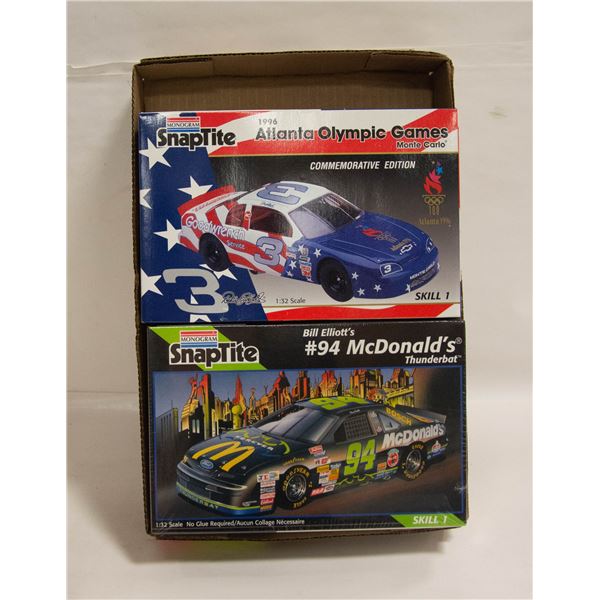 2 COMPLETE UNBUILT MODEL KITS