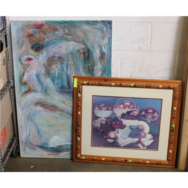 PAIR OF WALL HANGINGS