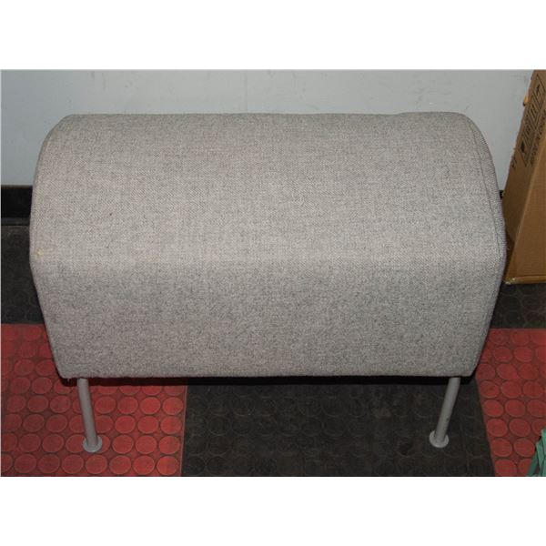 VINTAGE (1999) IKEA PASTILL WOOL OTTOMAN/BENCH