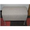 Image 1 : VINTAGE (1999) IKEA PASTILL WOOL OTTOMAN/BENCH