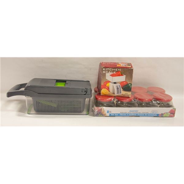 NEW VEGETABLE CHOPPER KIT + NEW JARS & KITCHEN