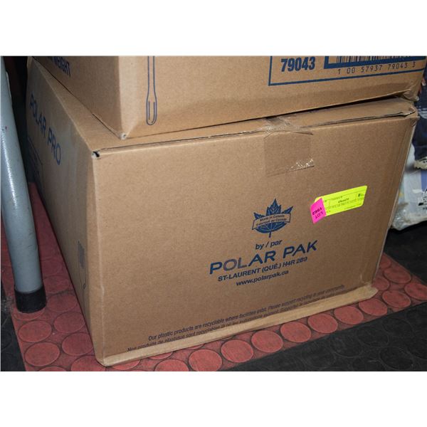 CASE OF POLAR PRO PLASTIC FORKS 1000 PCS