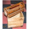 Image 1 : 2 WOOD CRATES SASKATCHEWAN BUTTER