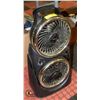 Image 1 : HONEYWELL DUAL HEAD FAN - DUAL CONTROLS,