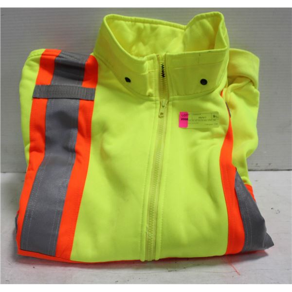 MENS XL HI VIS WORK KING 3M SCOTCH LITE