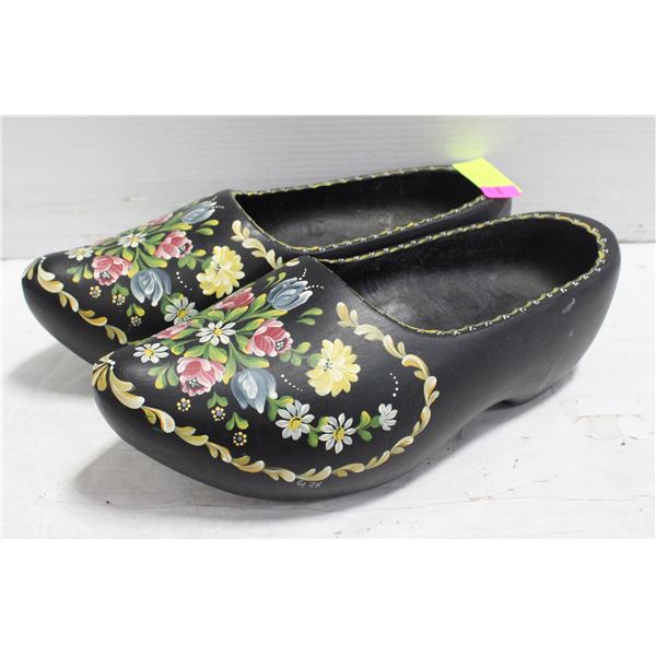 LADIES HAND PAINTED AUTHENTIC DUTCH CLOGS SHOES