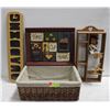 Image 1 : ESTATE COUNTRY HOME DECOR WITH BASKET ALL