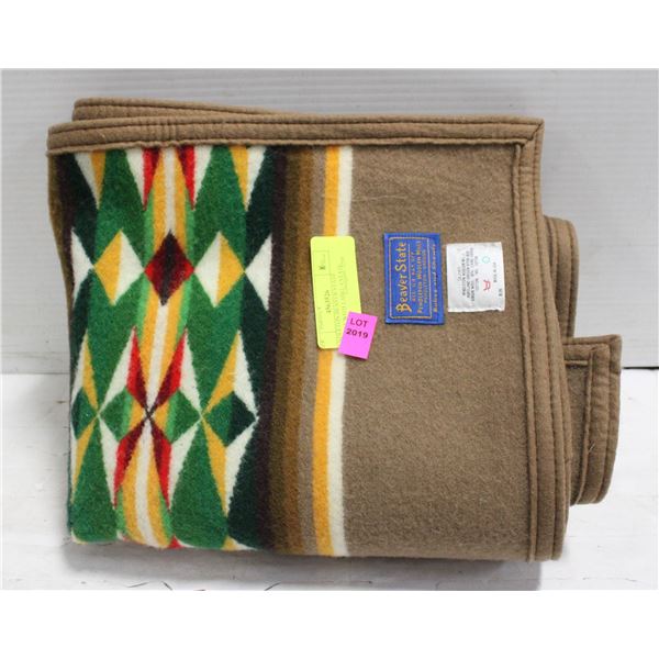 PENDLETON BEAVER STATE BLANKET WITH LABEL-ESTATE