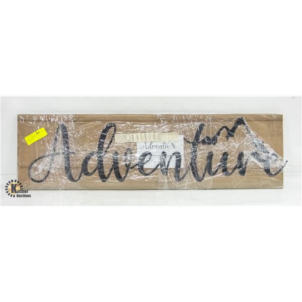 NEW LASER CUT METAL WALL ART/SIGN - LARGE