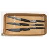 Image 1 : 6-PIECE SET OF GRANITESTONE KNIFE SET