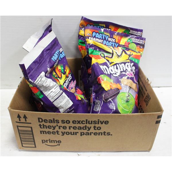 (4) MAYNARDS WINE GUM PARTY SIZE 1KG