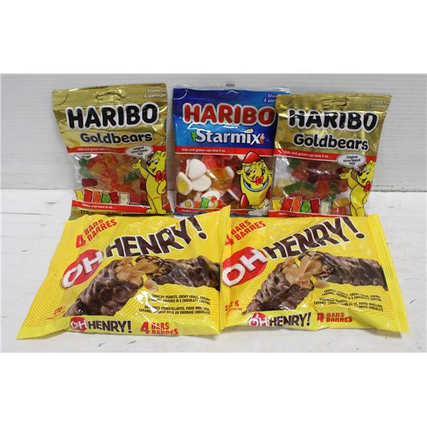 ASSORTED HARIBO GUMMIES (EXP 08/24) &