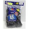 Image 1 : BLACK CREW SOCKS 12-16 SIZE 6-PACK FRUIT OF