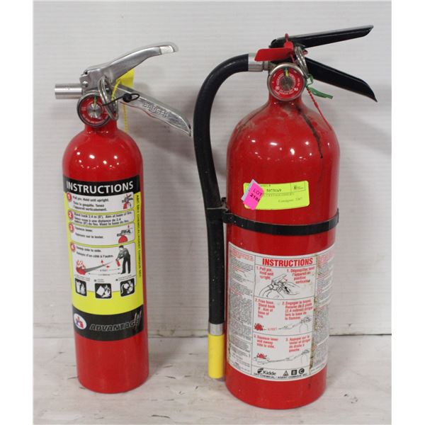 LOT OF FIRE EXTINGUISHERS