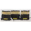 Image 1 : 3 PACKS OF DEWALT SCREWDRIVER BITS