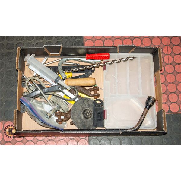 FLAT OF TOOLS USED