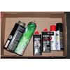 Image 1 : FLAT OF ZIPPO AND BUTANE FLUIDS FOR LIGHTERS ETC