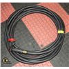 Image 1 : HEAVY DUTY BLACK GARDEN HOSE W/ NOZZLE