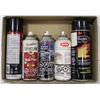 Image 1 : FLAT OF CLEARCOAT AND ADHESIVE SPRAYS
