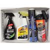 Image 1 : FLAT OF CAR CARE PRODUCTS MOSTLY FULL