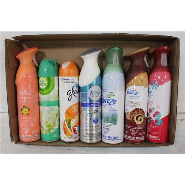 FLAT OF FEBREEZE CANS