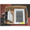 Image 1 : 3 COMMERCIAL METAL VENT REGISTERS,
