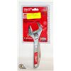 Image 1 : NEW MILWAUKEE WIDE JAW ADJUSTABLE WRENCH 8 INCH
