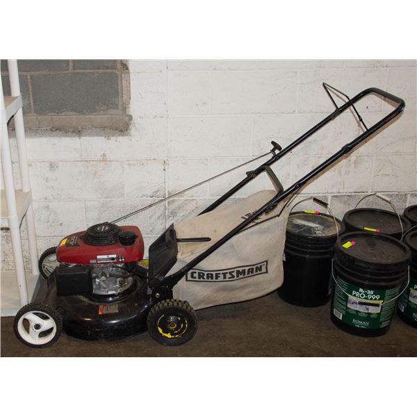 HONDA GCV 160 LAWNMOWER RUNS NEEDS TUNE UP