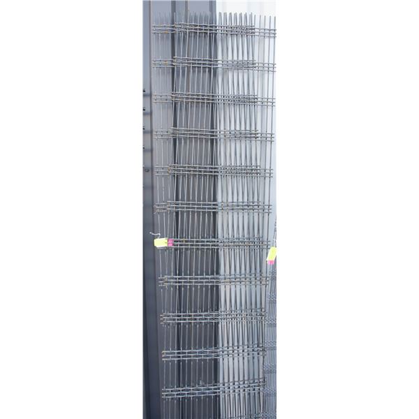 SET OF TWO 82" X 16" HIGH CARBON STEEL SCREENS