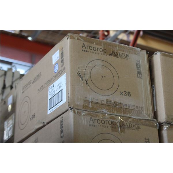 NEW CASE WITH 36 X 7 INCH BRIGHT WHITE PLATE (LH)