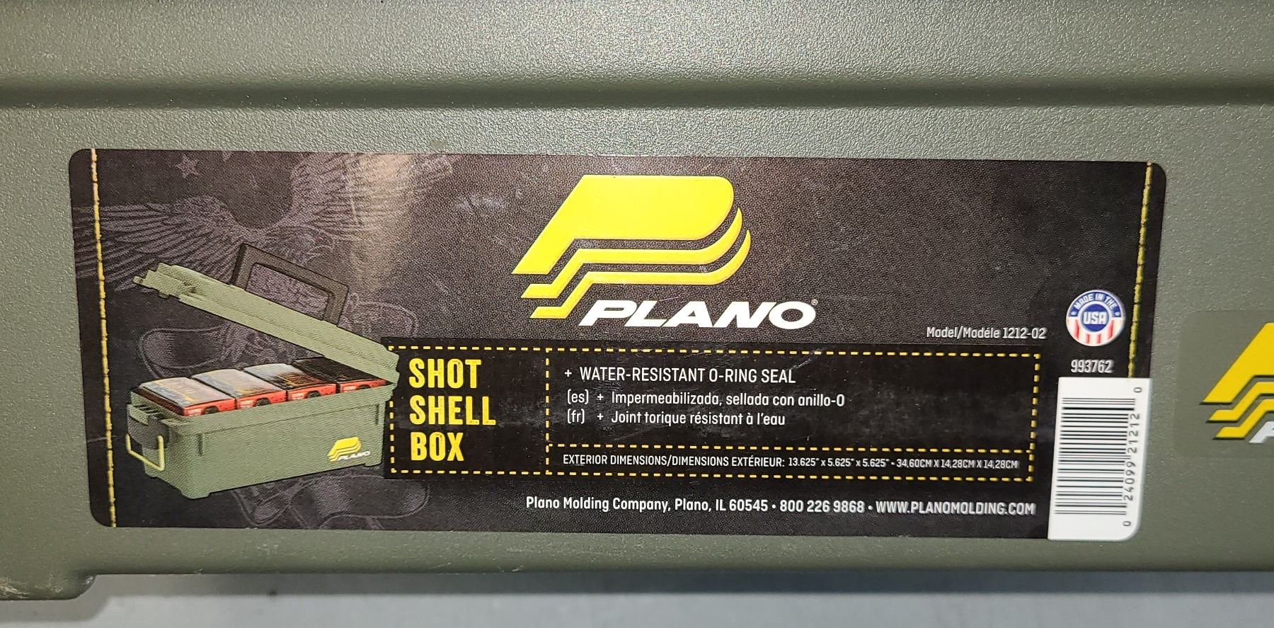 Plano Ammo Box for Shotgun Shells - Desgined to hold 100 rds x 12 ga shells