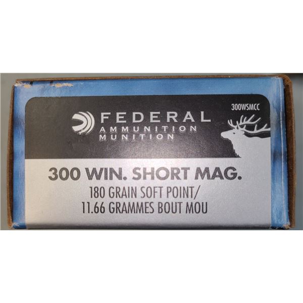 Federal Blue Box 300 WSM Federal Blue Box 180 gr - 20 rds