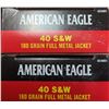 Image 1 : 40 S&W American Eagle 180 gr FMJ - 100 rds