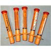 Image 1 : Comet Sky-Lite 2 Star Red Aerial Rockets Lot of 5 Flares - Made in Germany .