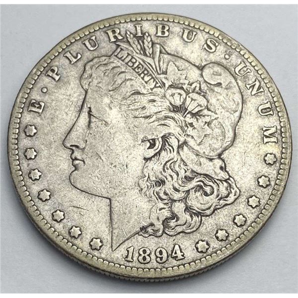 1894-S Morgan Silver Dollar VF